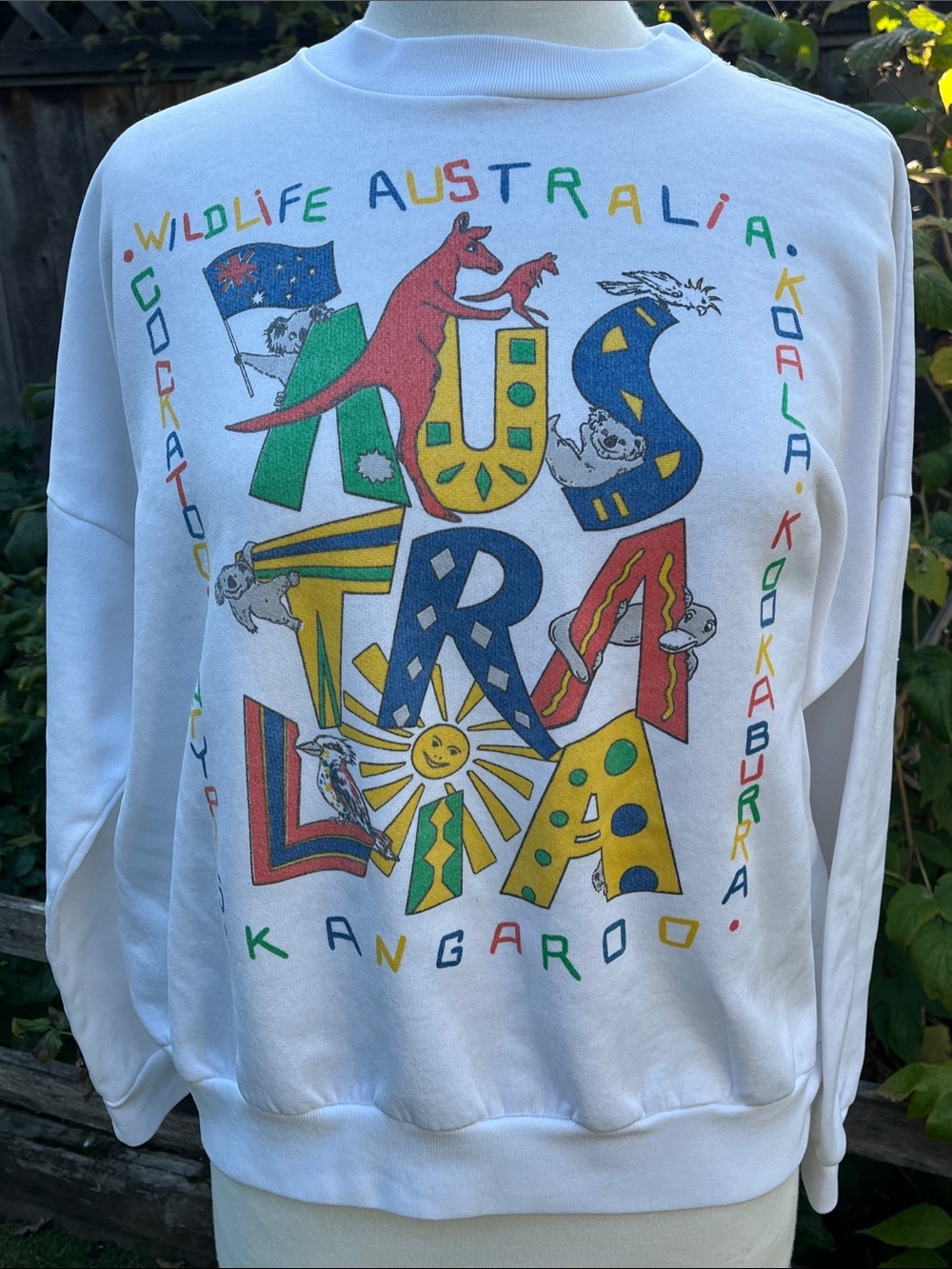 Vintage Australian Themed Wildlife Sweatshirt